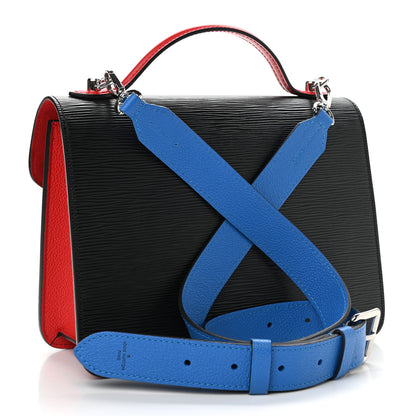 Louis Vuitton Epi Neo Monceau Black Coquelicot Blue Roi Safran 3 of 11