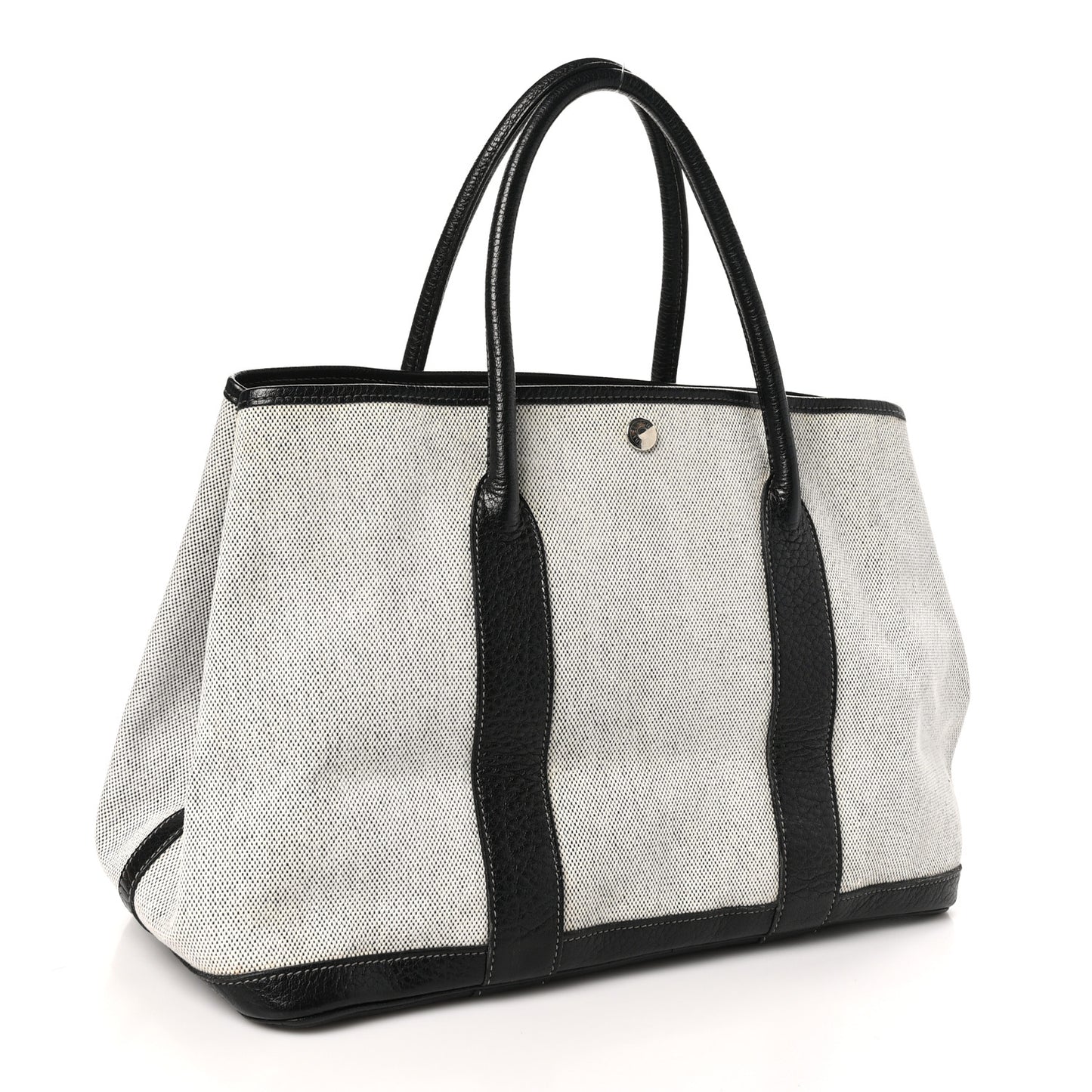 Toile Buffle Skipper Garden Party 36 MM Tote Black