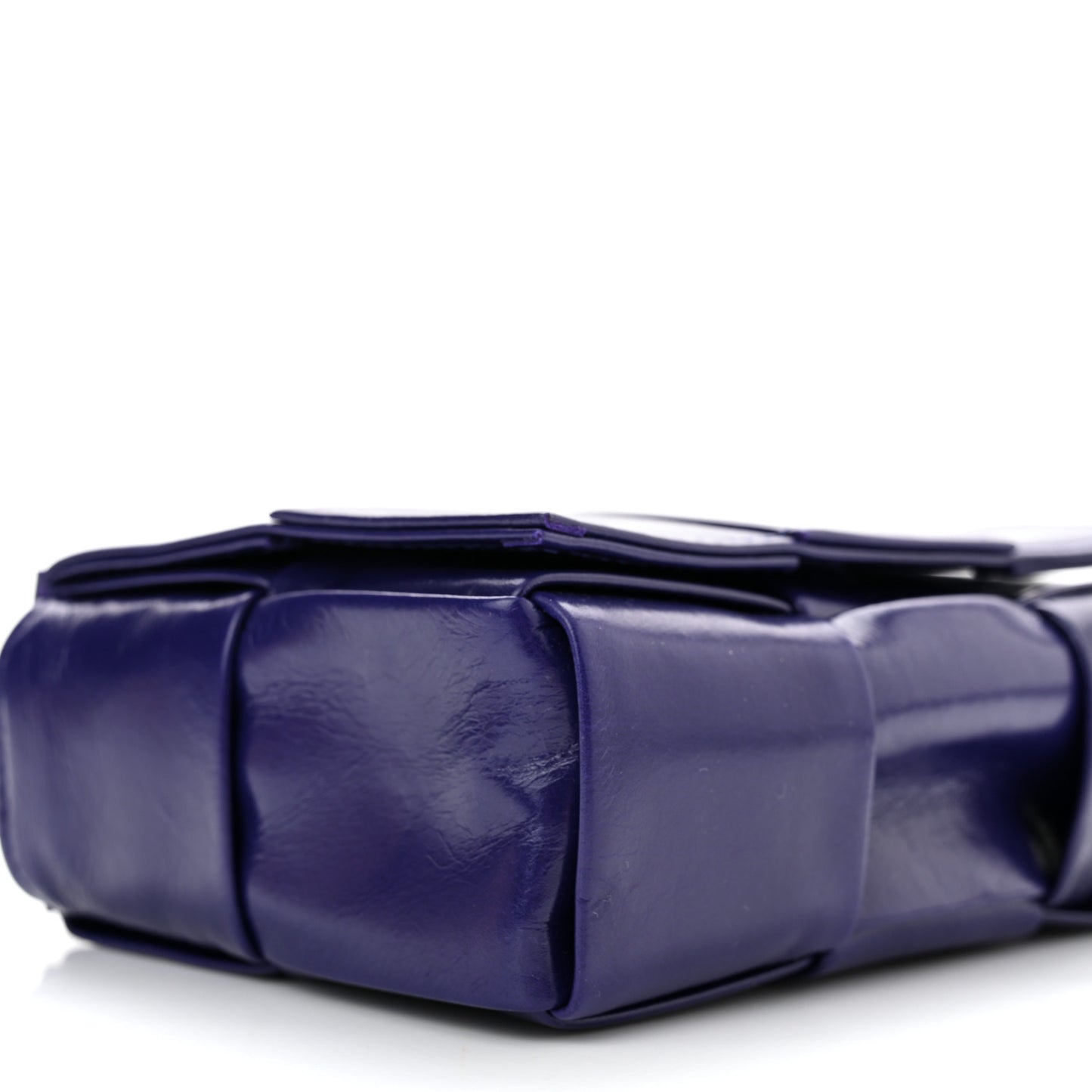 Paper Calfskin Maxi Intreccio Extra Mini Cassette Crossbody Bag