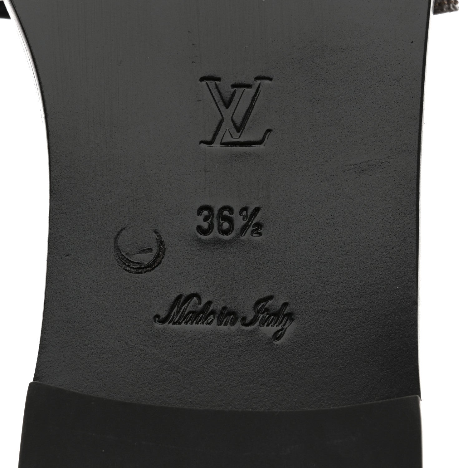 Louis Vuitton Patent Monogram Lock It Flat Mules 36.5 9 of 10