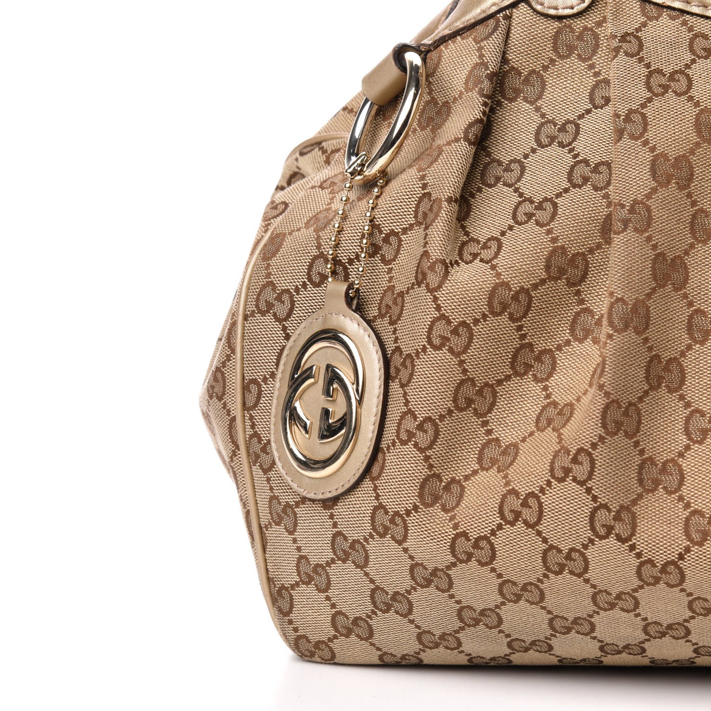 Monogram Medium Sukey Tote Champagne