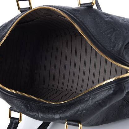 Louis Vuitton Empreinte Speedy Bandouliere 30 Black 5 of 7