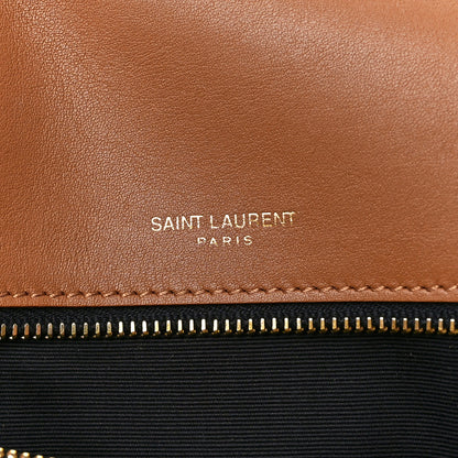 Saint Laurent Suede Monogram Medium Niki Chain Satchel Cinnamon 6 of 12