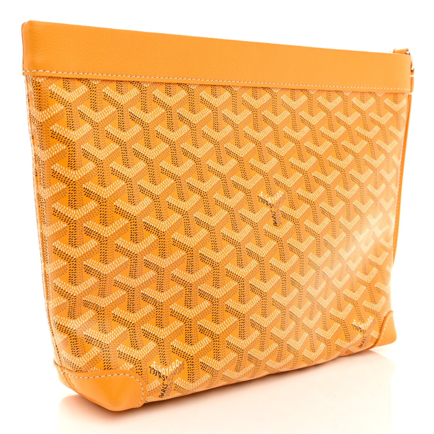 Goyard Goyardine Conti Pouch Yellow 2 of 8