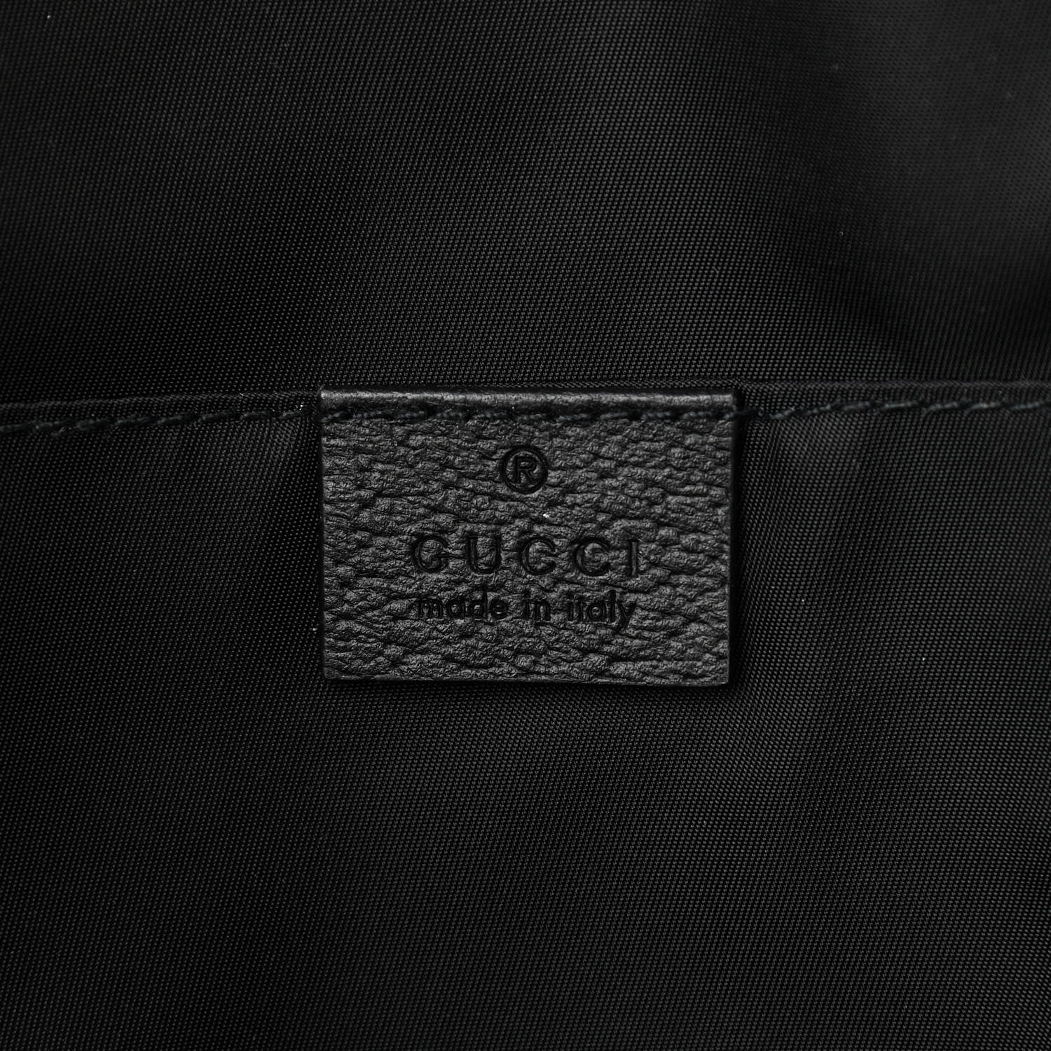 Gucci Econyl Nylon Monogram Off The Grid Backpack Black 5 of 11