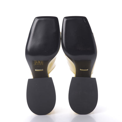 Gucci Patent Lexi Horsebit High-Heel Slide Sandals 41 Burro 6 of 14