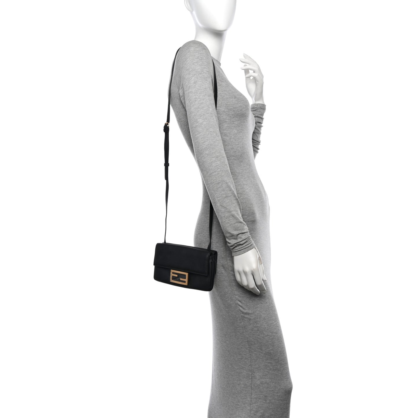 Vitello Grace Matte Duo Baguette Black