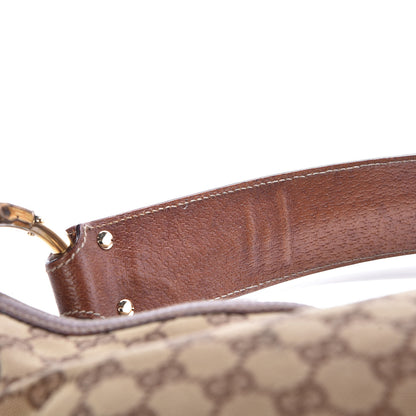 Gucci Monogram Bamboo Ring Hobo Brown 10 of 17