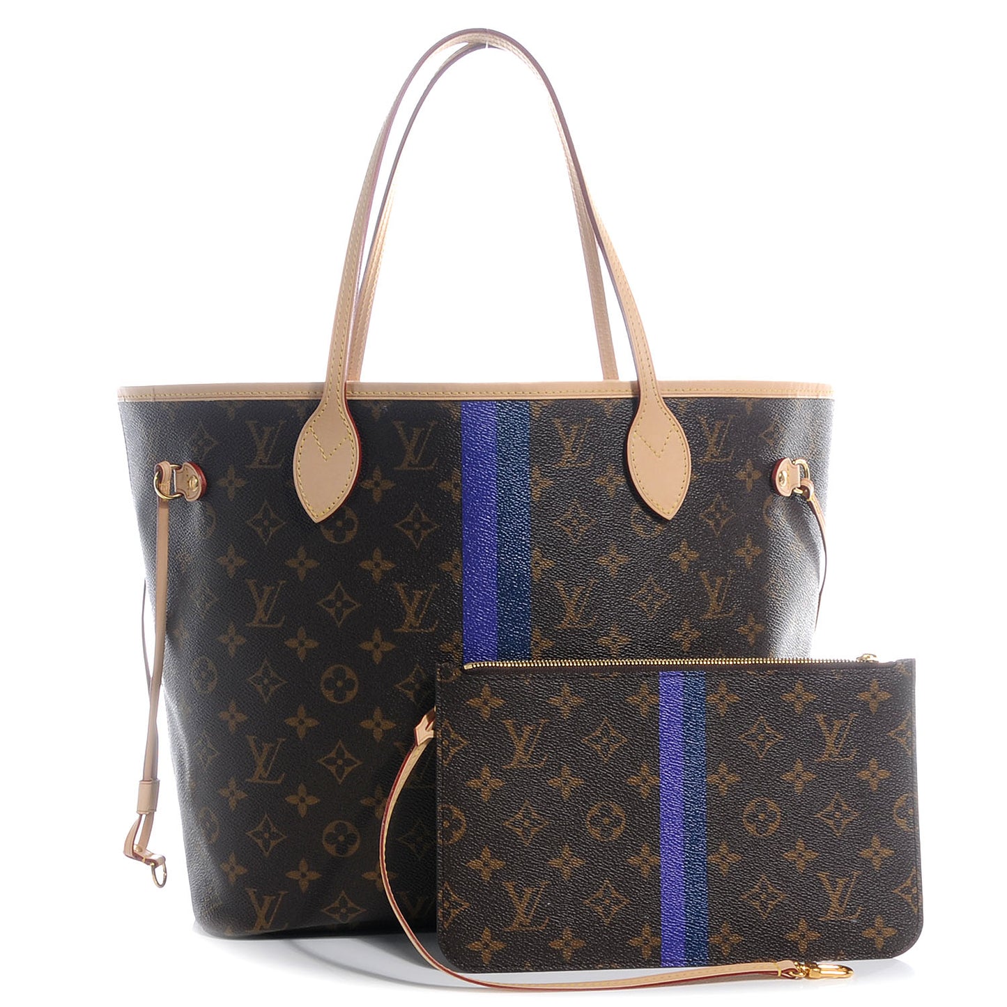 Monogram My LV Heritage Neverfull MM Violet Blue Marine