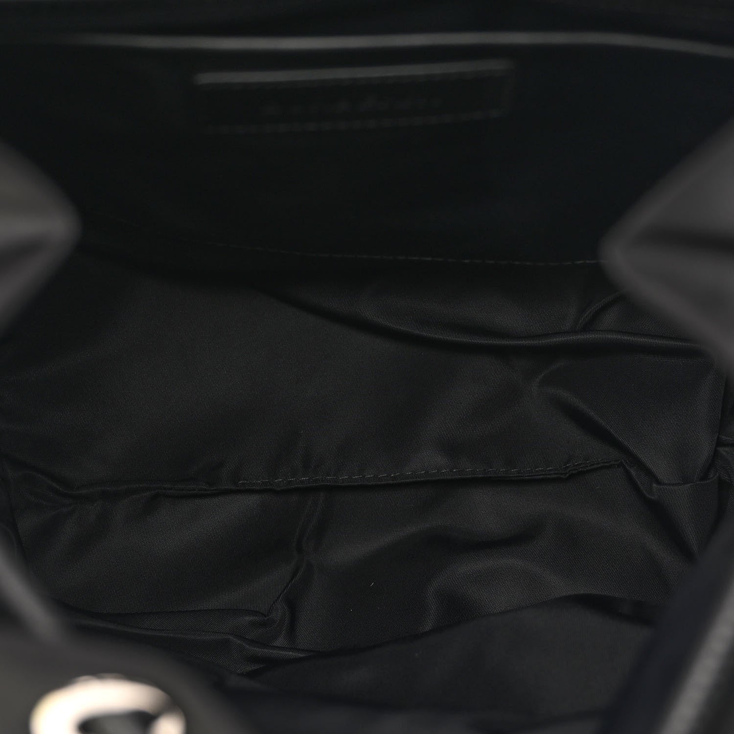 Burberry Nylon Logo Print Medium Rucksack Backpack Black 5 of 10