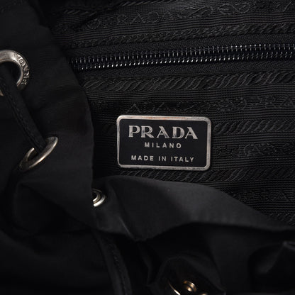 Prada Nylon Vela Small Backpack Black 6 of 7