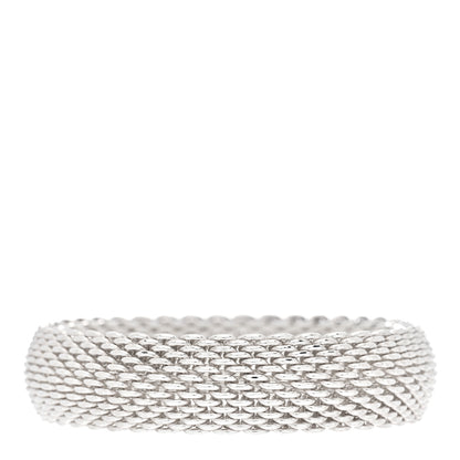 Tiffany Sterling Silver Somerset Mesh Bracelet 2 of 3