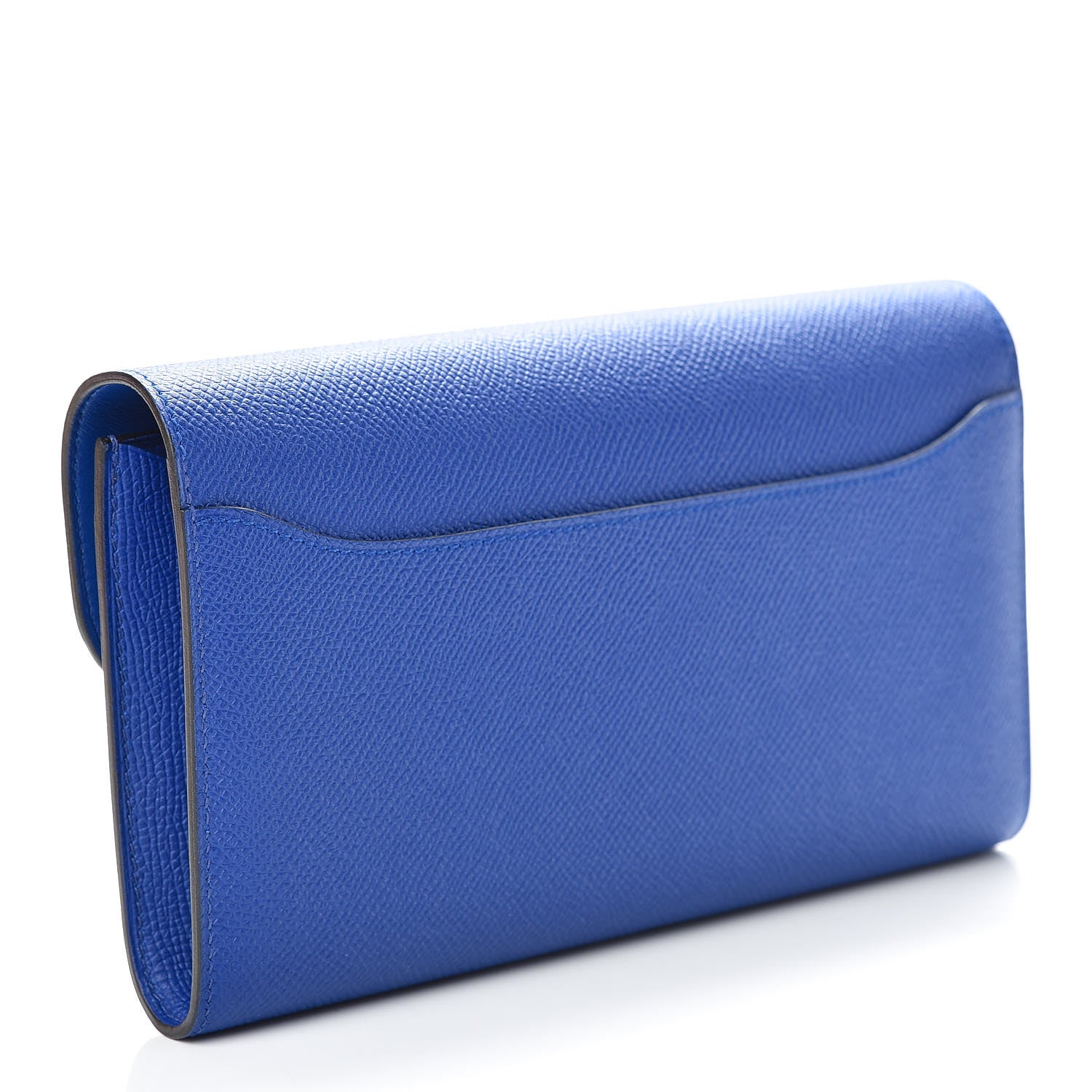 Hermes Epsom Constance Long Wallet Bleu Electrique 3 of 8