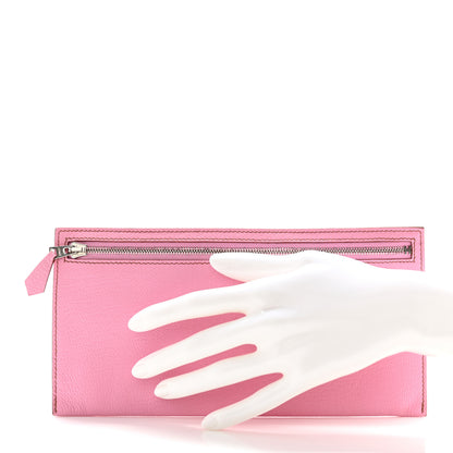 Hermes Chevre Mysore Zip Zap 5P Pink 2 of 9