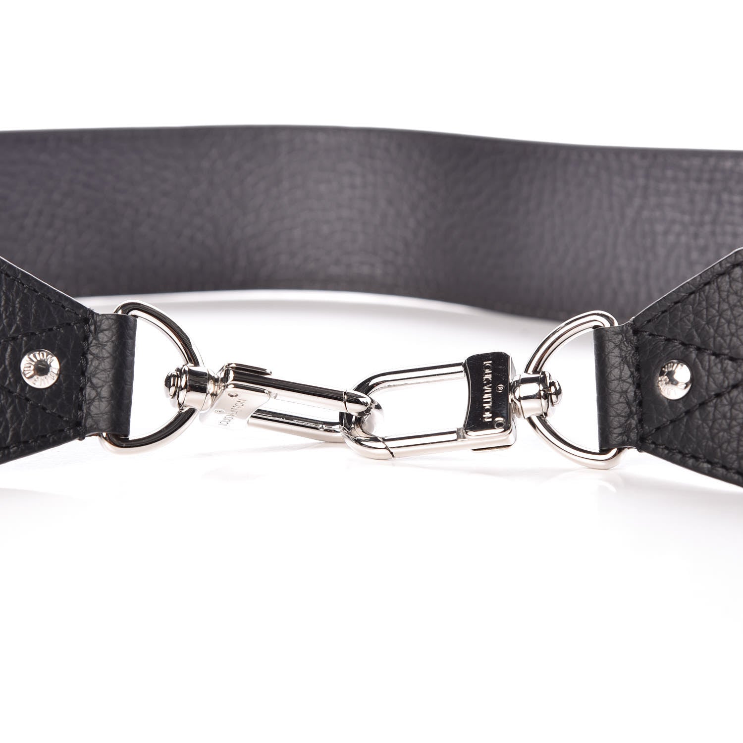 Louis Vuitton Taurillon Bandouliere Shoulder Strap Black 5 of 5