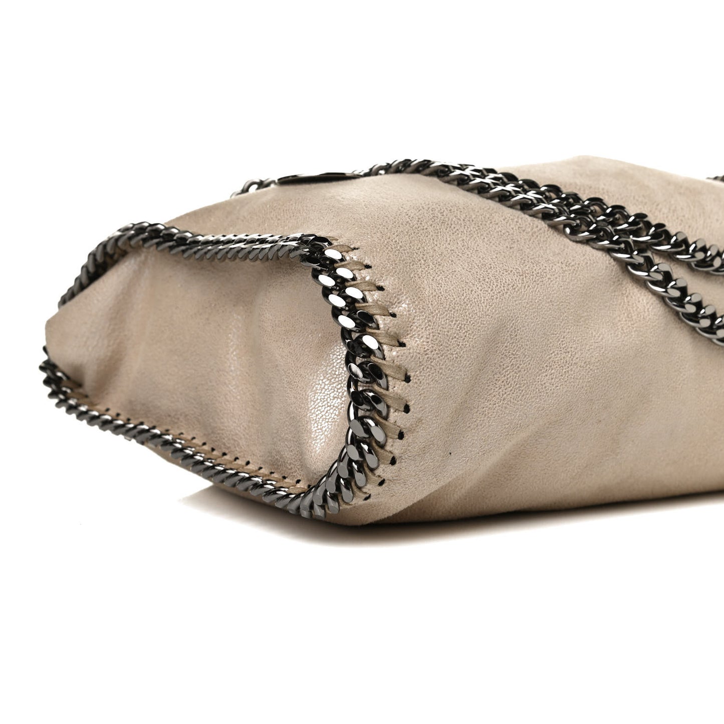 Shaggy Deer Small Falabella Tote Taupe