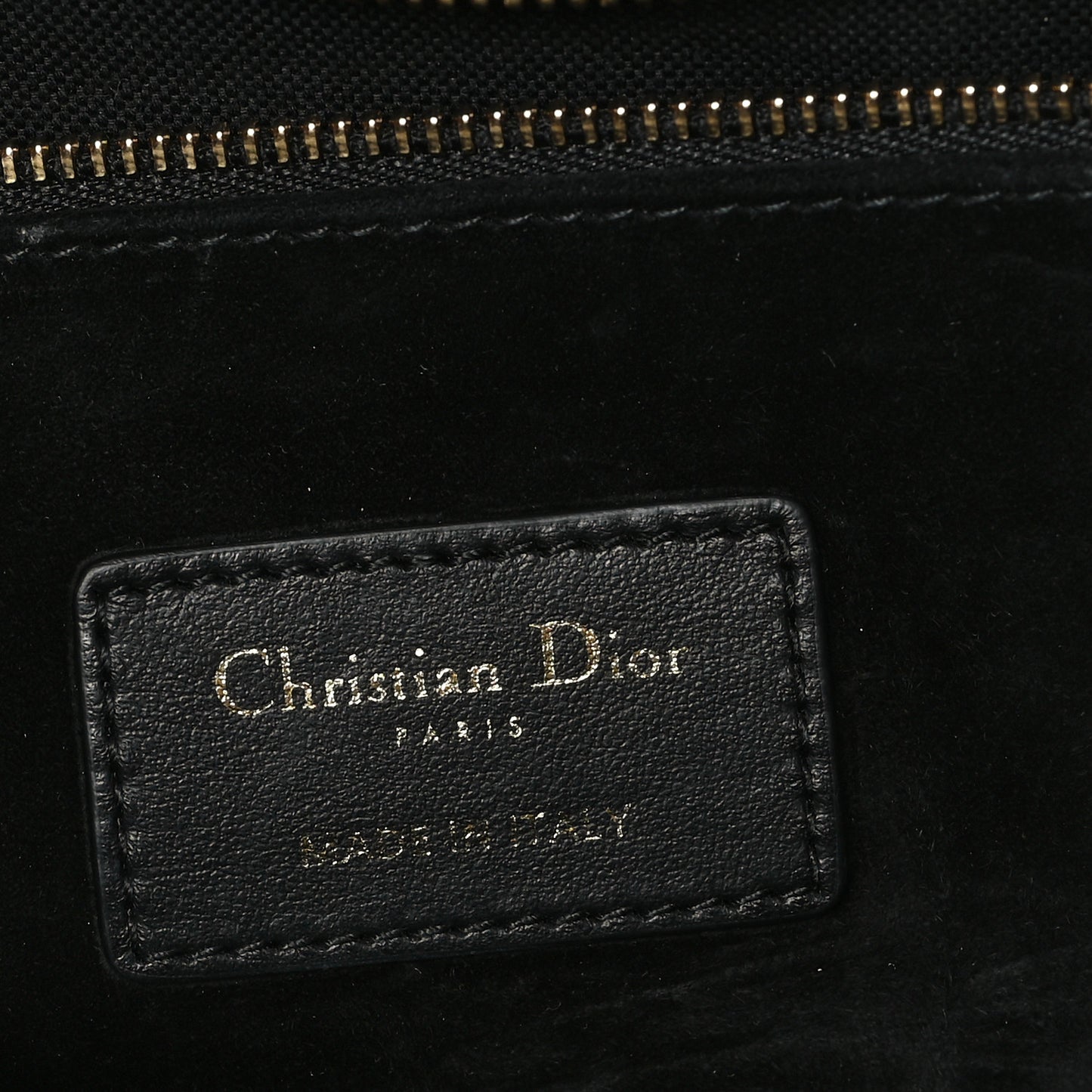 Calfskin Macro Cannage Medium Book Tote Black