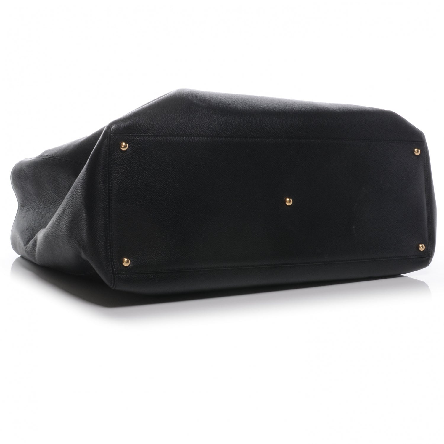 Chanel Calfskin XL Cerf Tote Black 4 of 7