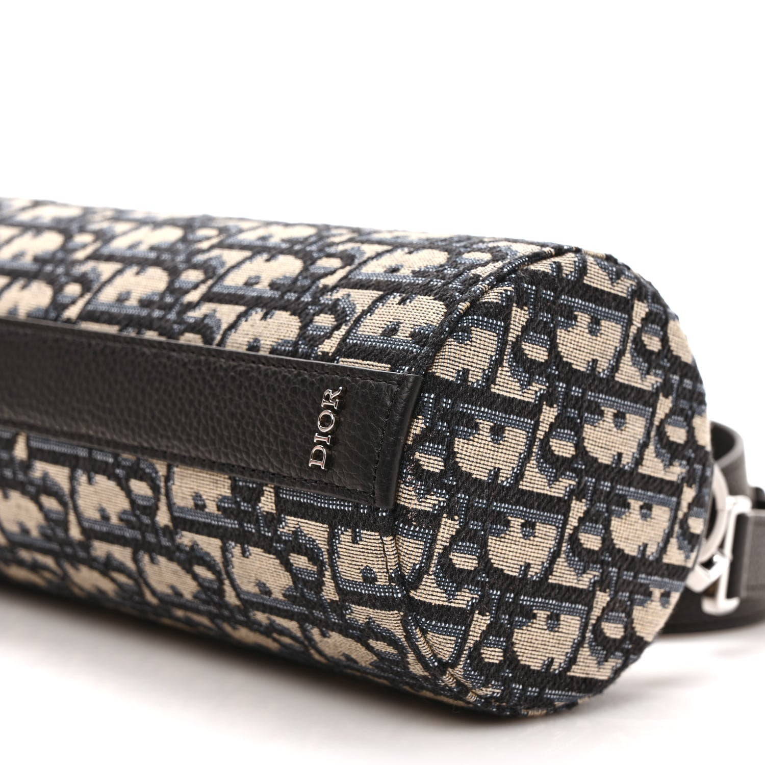 Christian Dior Oblique Vertical Roller Messenger Bag Blue 8 of 9