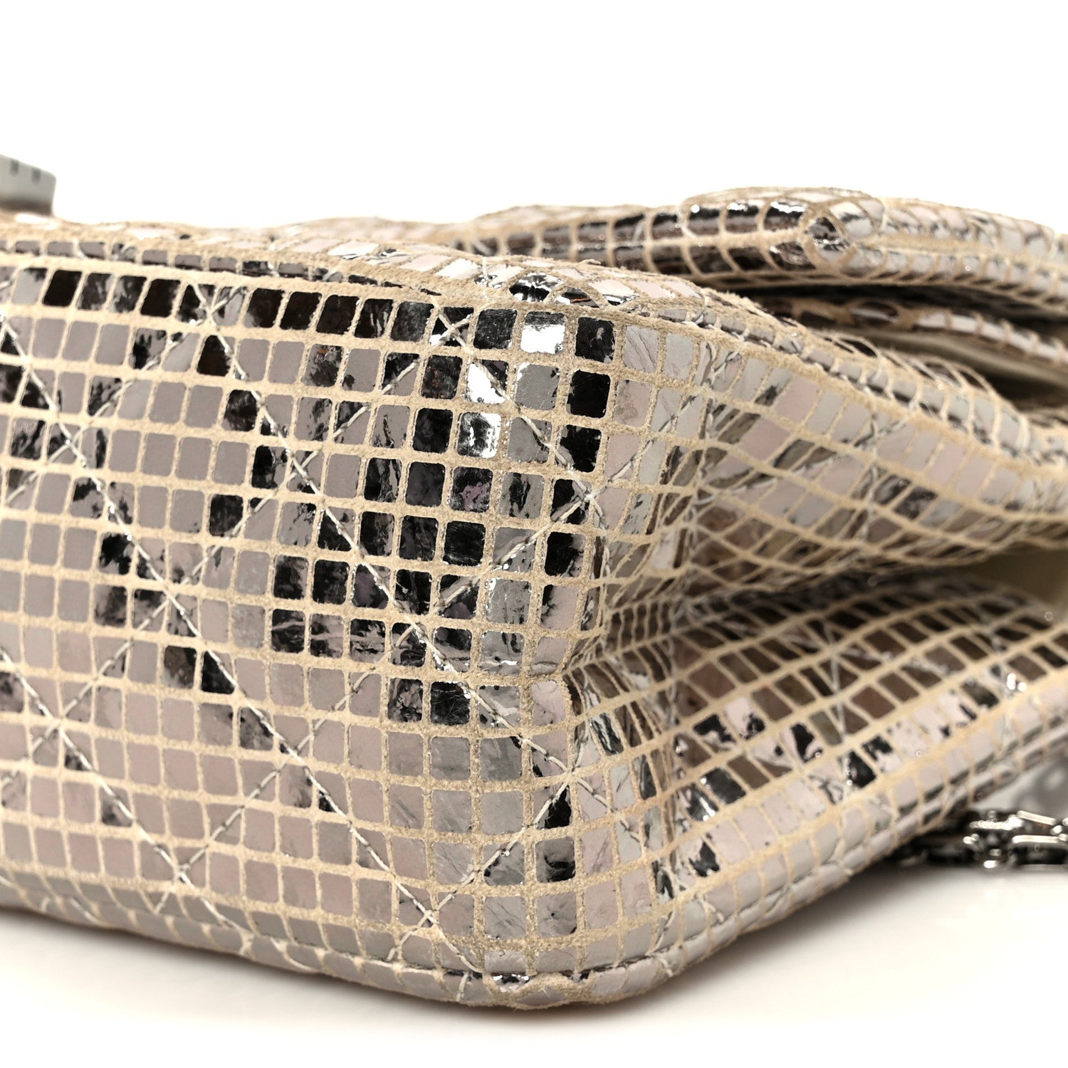 Chanel Mirror 2.55 Reissue 225 Flap Silver 10 of 11