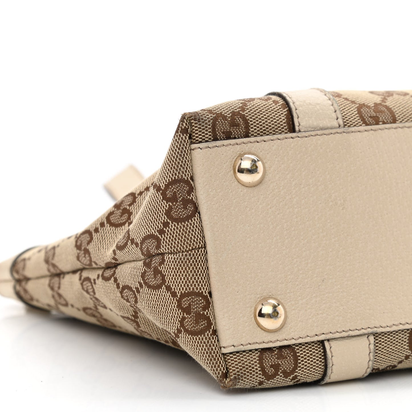 Monogram Small Abbey Tote Off White