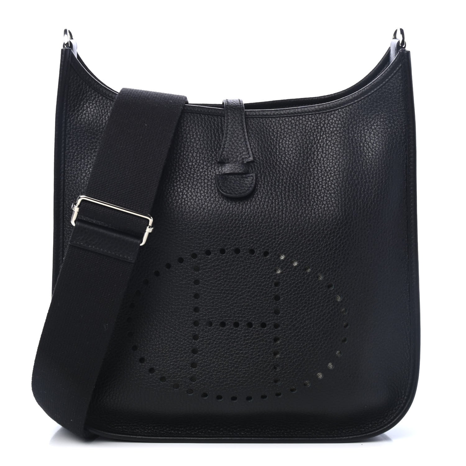 Hermes Taurillon Clemence Evelyne III PM Black 1 of 4