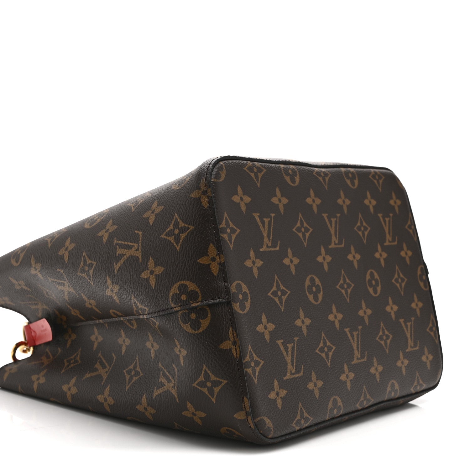 Louis Vuitton Monogram Braided Neonoe Coquelicot 9 of 10