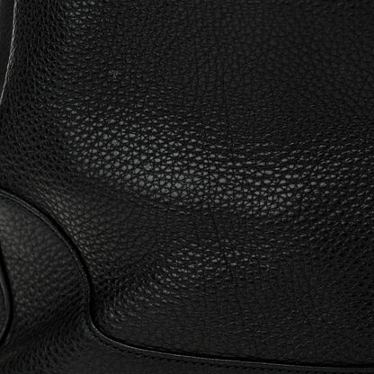 Gucci Pebbled Calfskin Medium Diana Bamboo Shoulder Bag Black 12 of 13