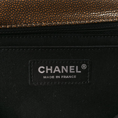 Chanel Metallic Caviar Medium Timeless CC Flap Bronze 6 of 11