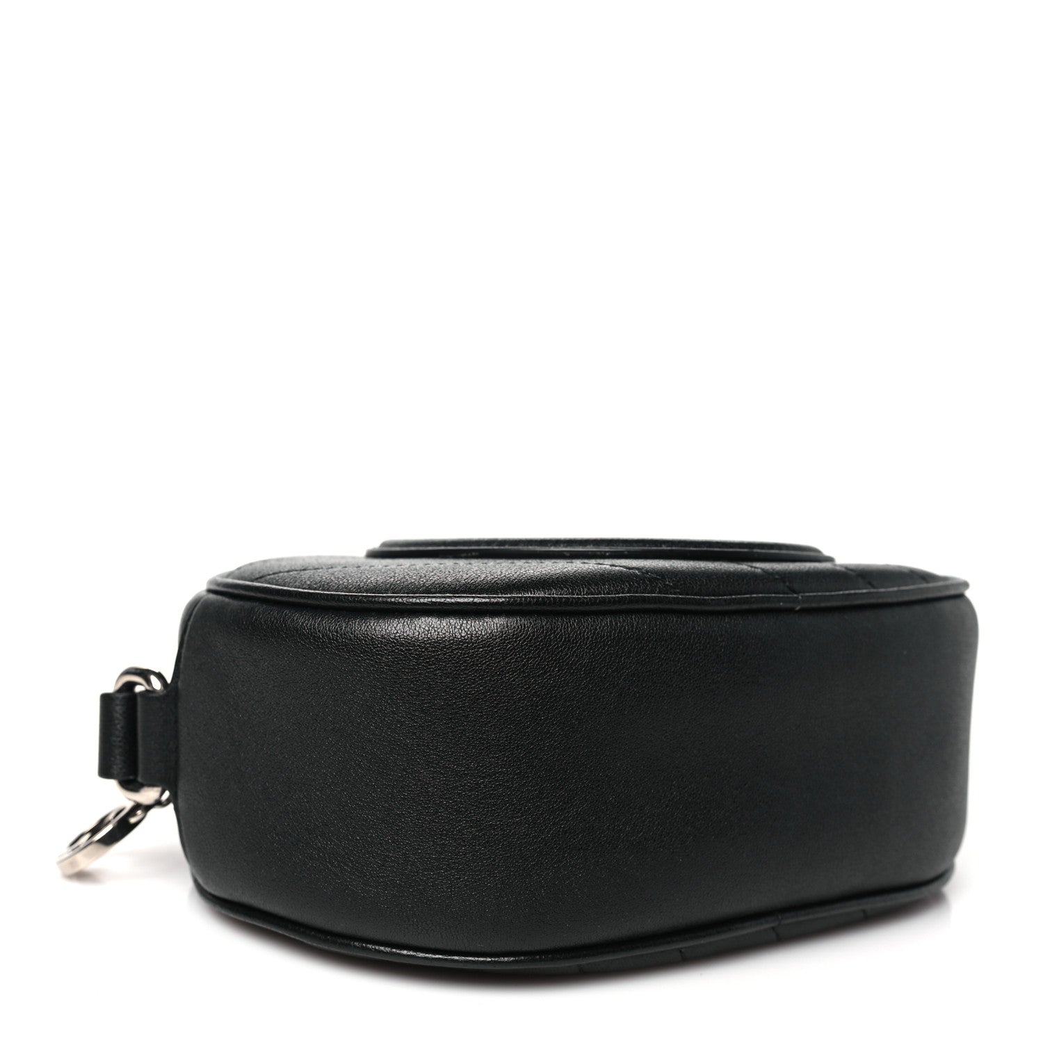 Gucci Sakai Be Green Calfskin Diagonal Stitched Mini Blondie Shoulder Bag Black 4 of 10