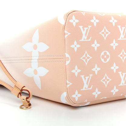 Louis Vuitton Monogram Giant By The Pool Neverfull MM Brume 6 of 8