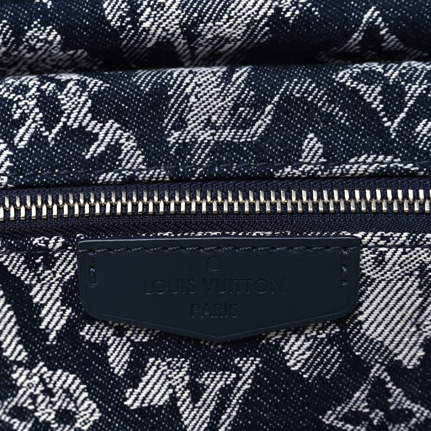 Monogram Tapestry Canvas Monogram Outdoor Bumbag Bleu