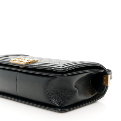 Chanel Caviar Quilted Medium Boy Flap Black 10 of 11