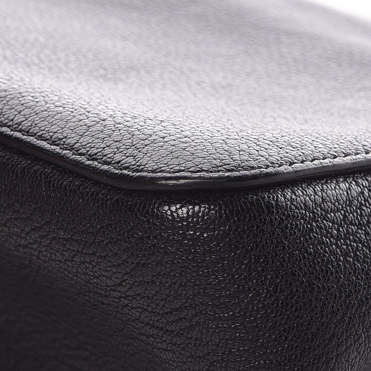 Chloe Goatskin Medium Elsie Shoulder Bag Black 14 of 15