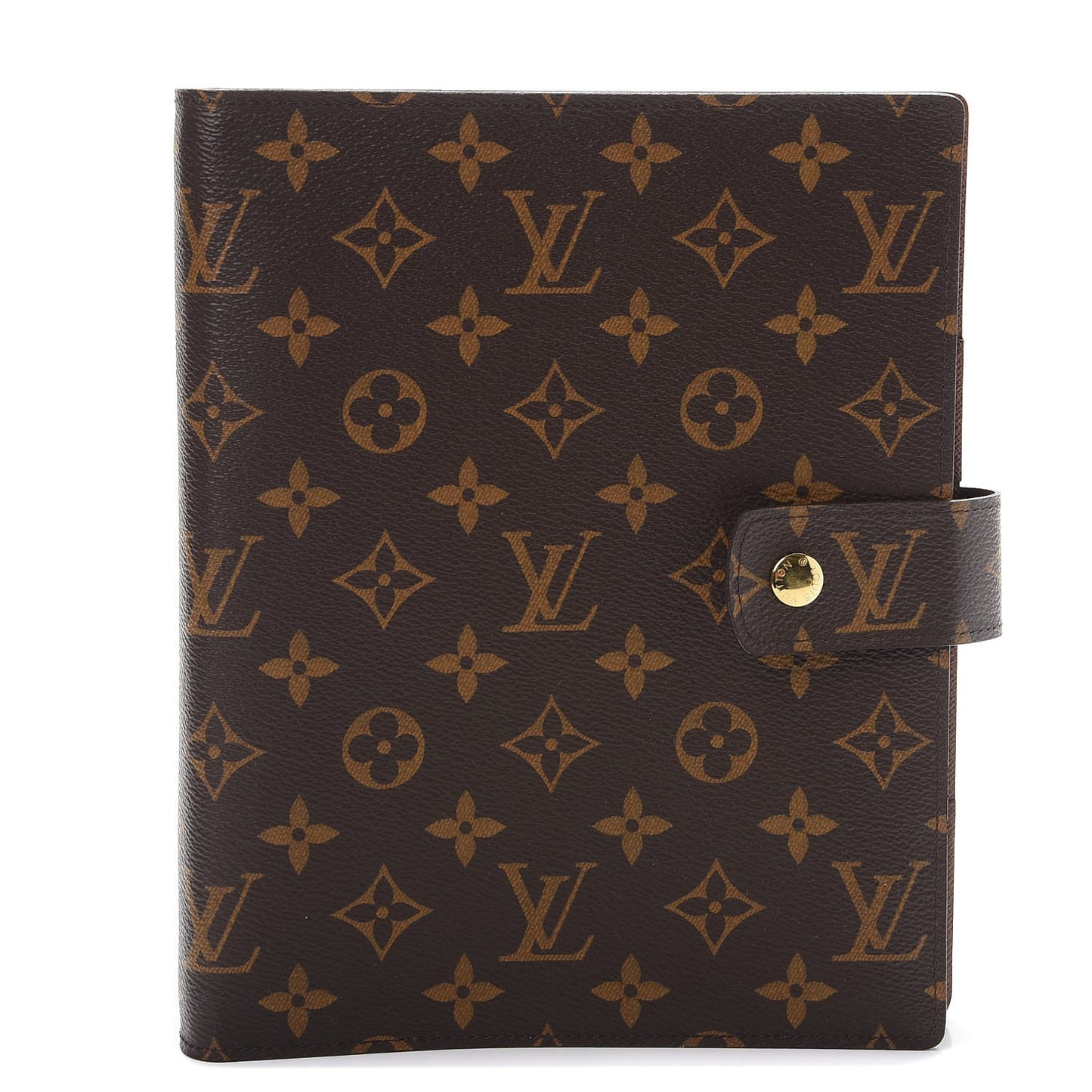 Monogram Large Ring Agenda Cover