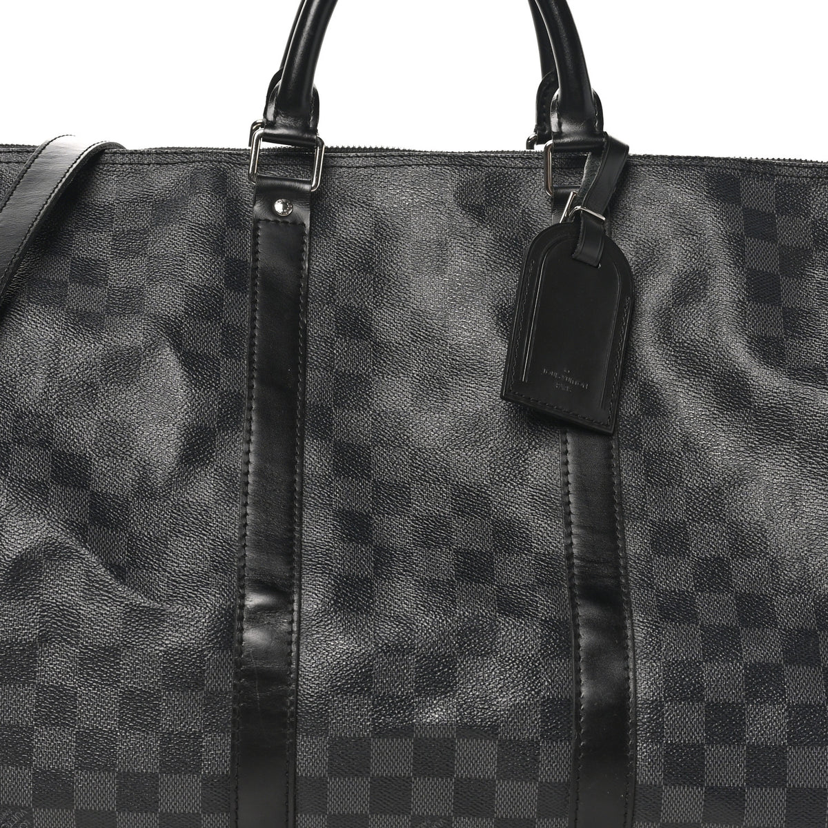 Louis Vuitton Damier Graphite Keepall Bandouliere 55 7 of 9
