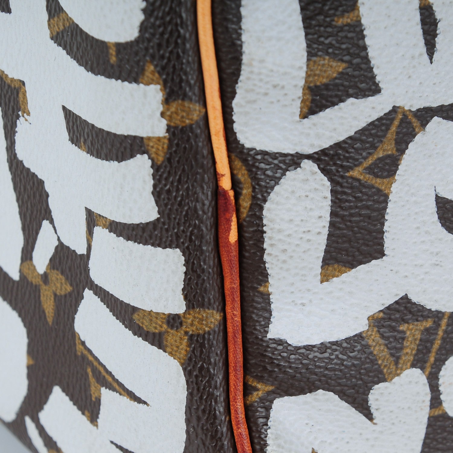 Louis Vuitton Monogram Graffiti Speedy 30 Silver 8 of 10