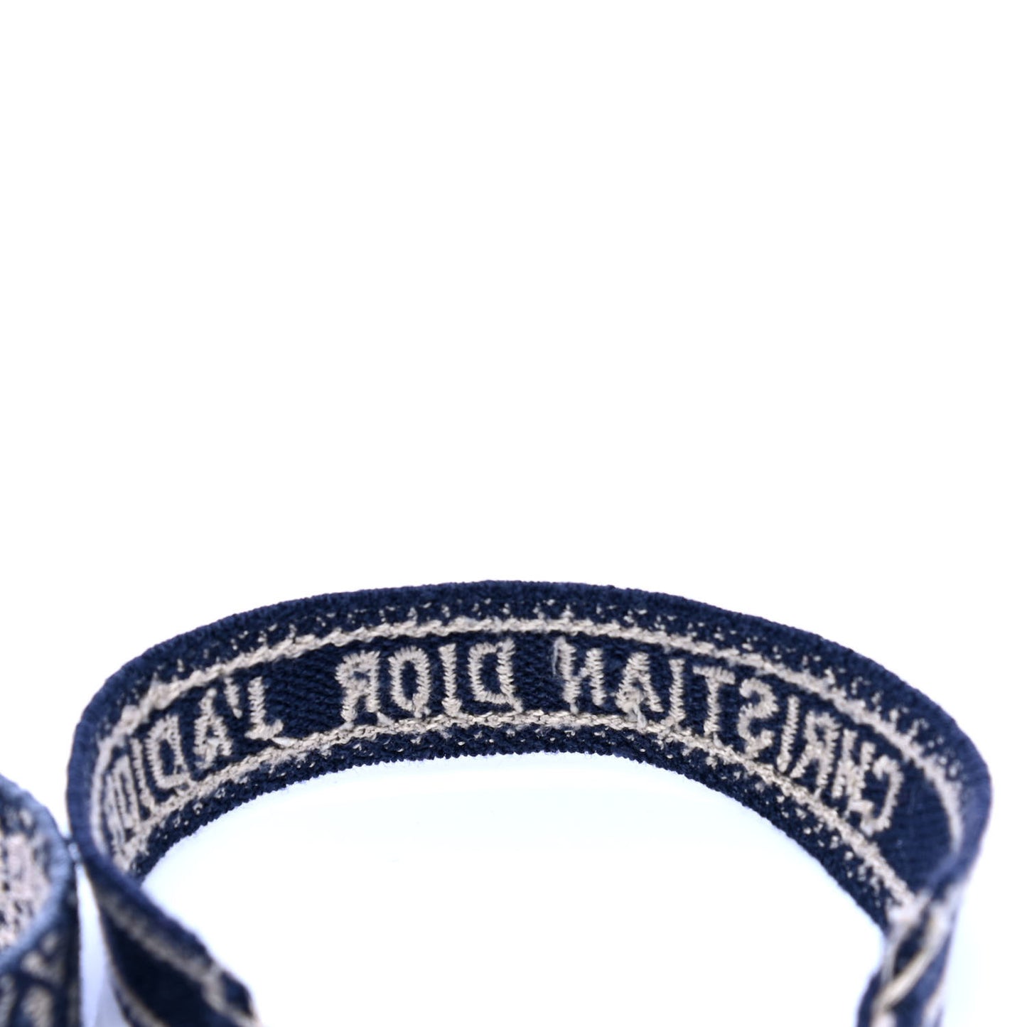 Woven Cotton J'Adior Friendship Bracelet Set Navy