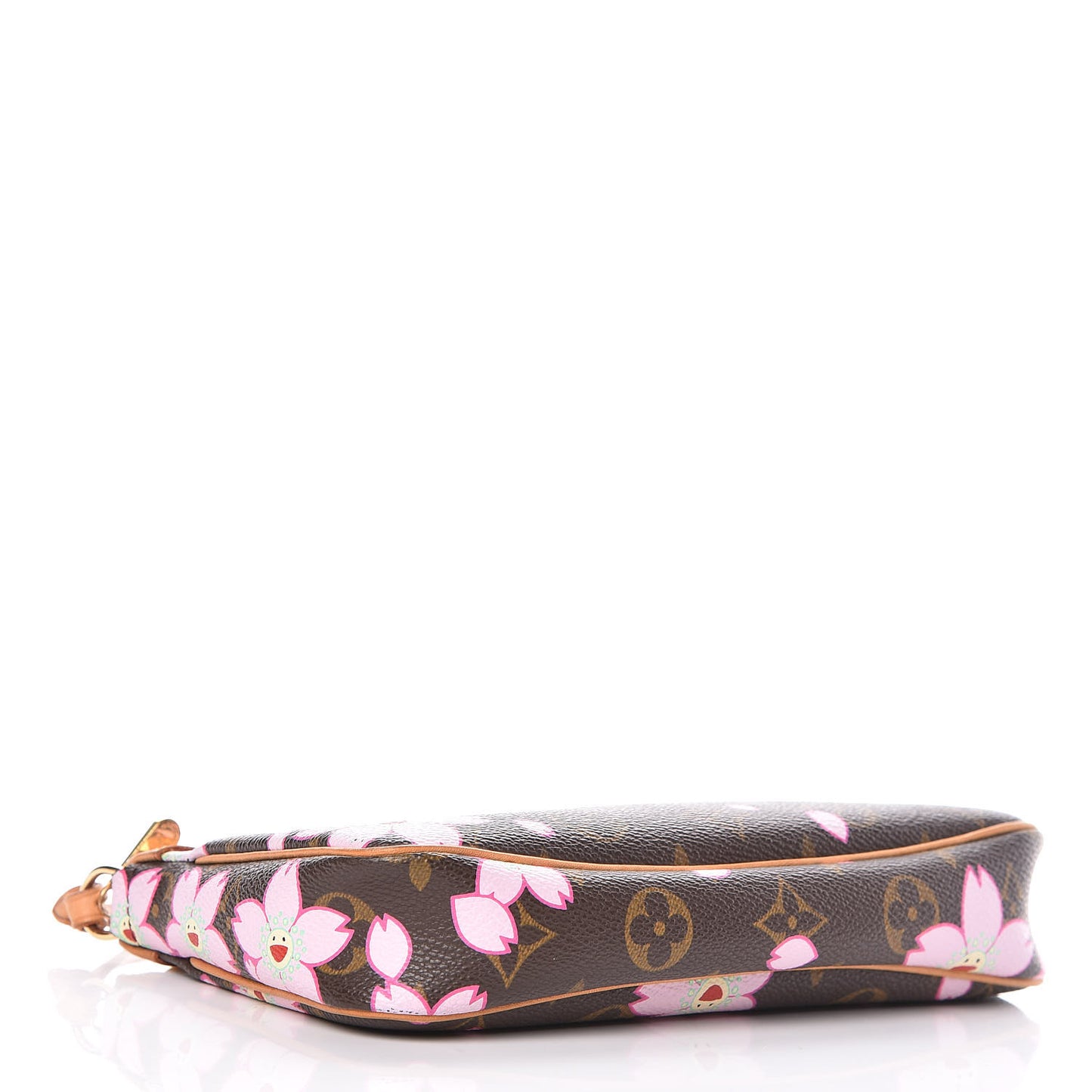 Monogram Cherry Blossom Pochette Accessories Brown