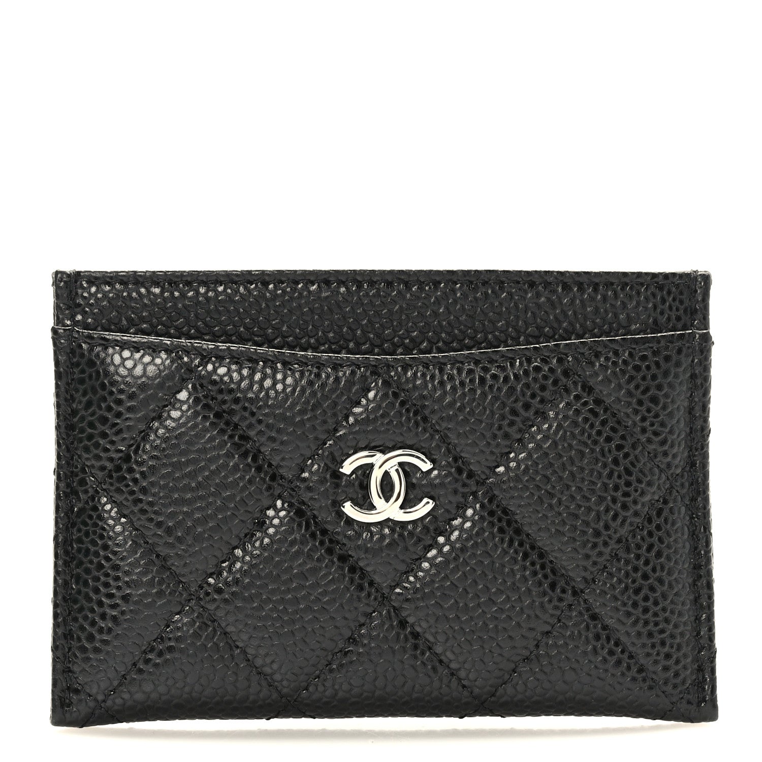 Chanel Caviar Quilted Card Holder Black 1 of 11
