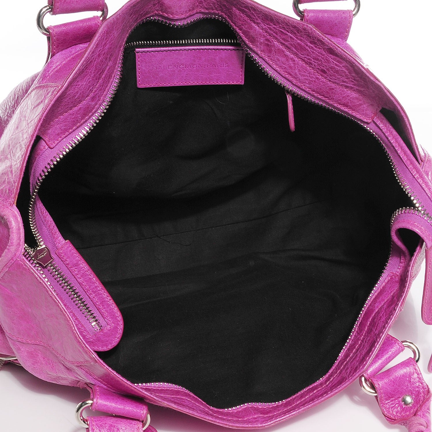 Balenciaga Agneau Giant 21 Silver Hardware Part Time Magenta 5 of 14