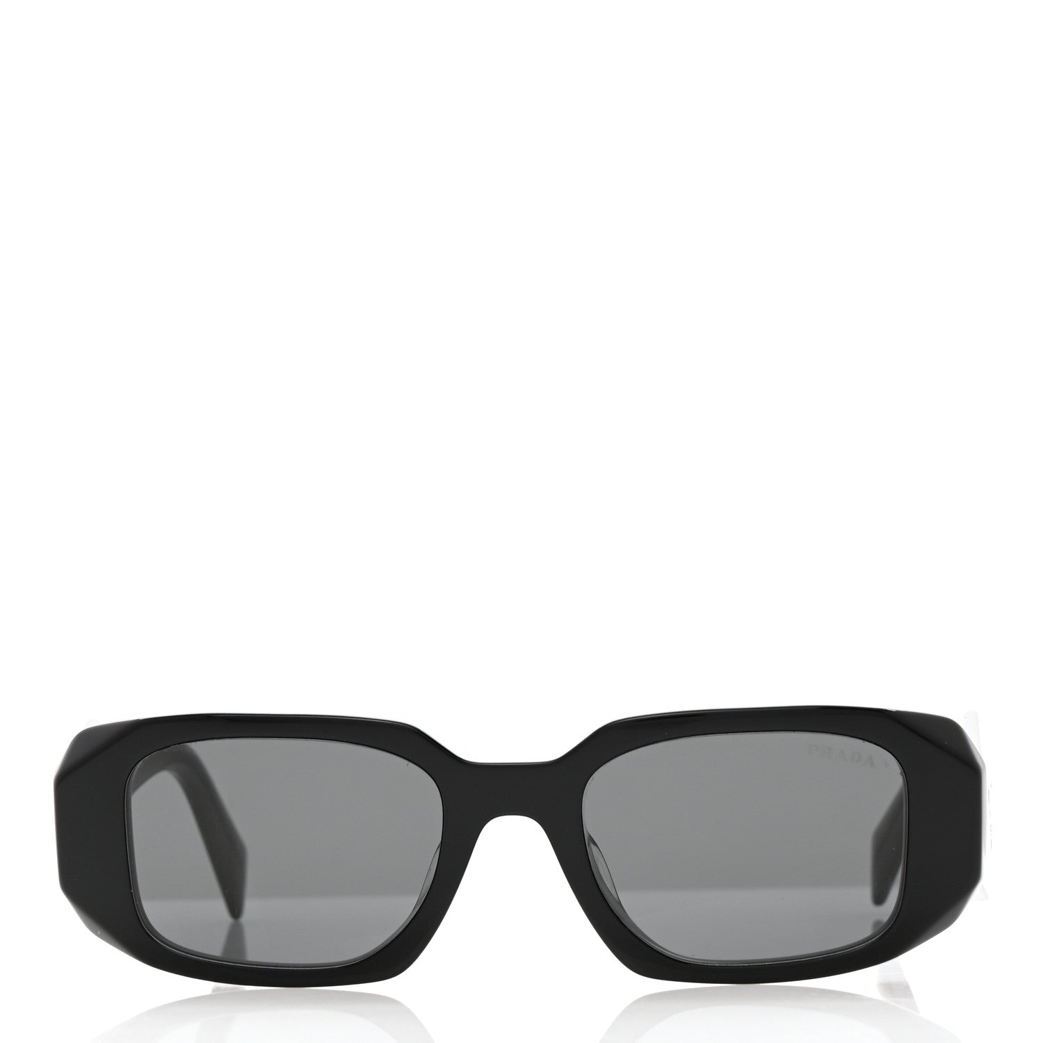 Prada Acetate Symbole Sunglasses SPR 17W Black 2 of 12