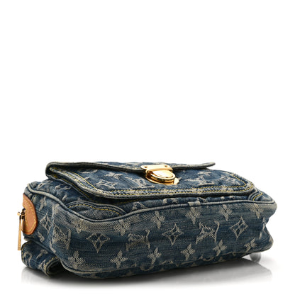 Louis Vuitton Monogram Denim Bum Bag Blue 4 of 10