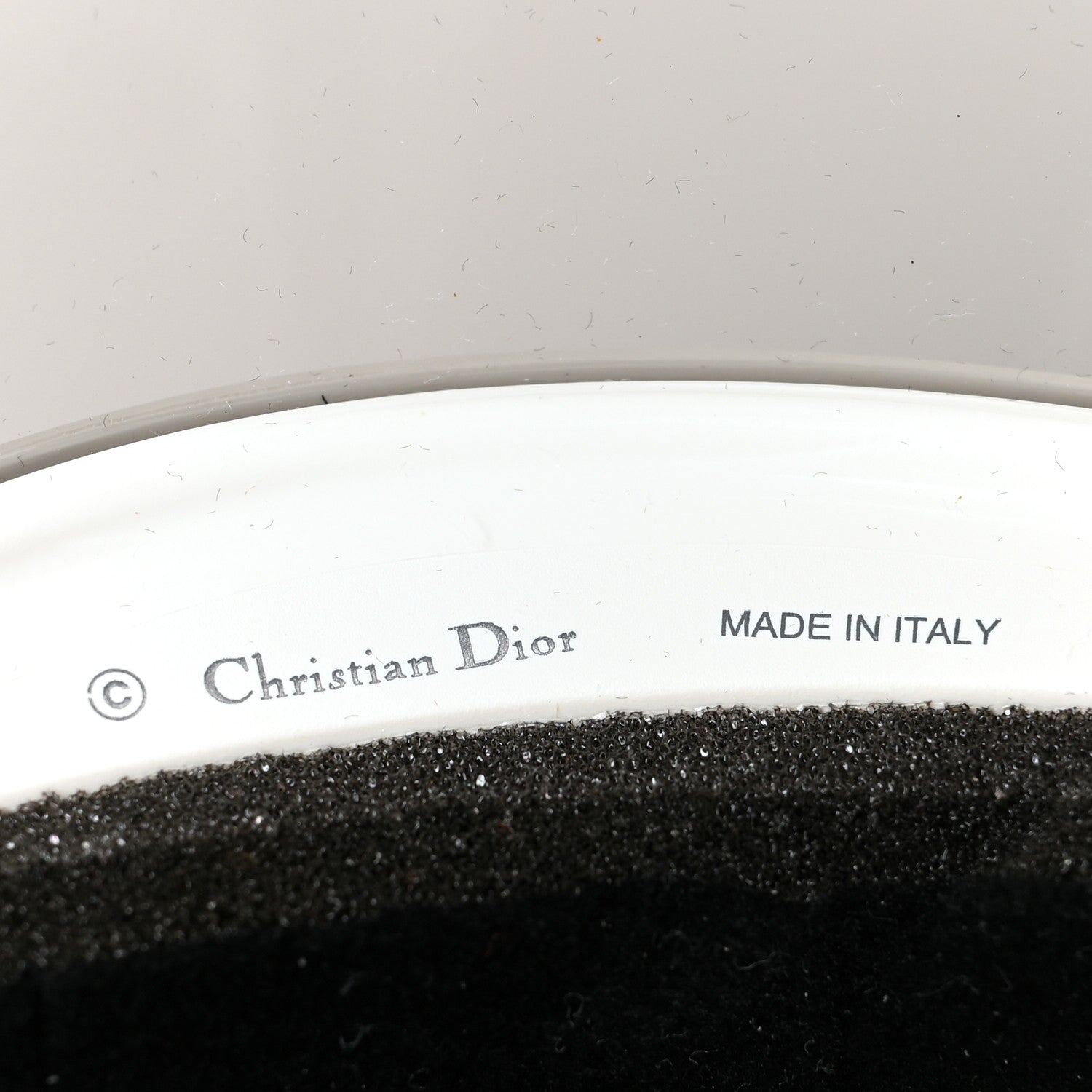 Christian Dior Mirrored DiorClub1 Sun Visor Grey 7 of 8