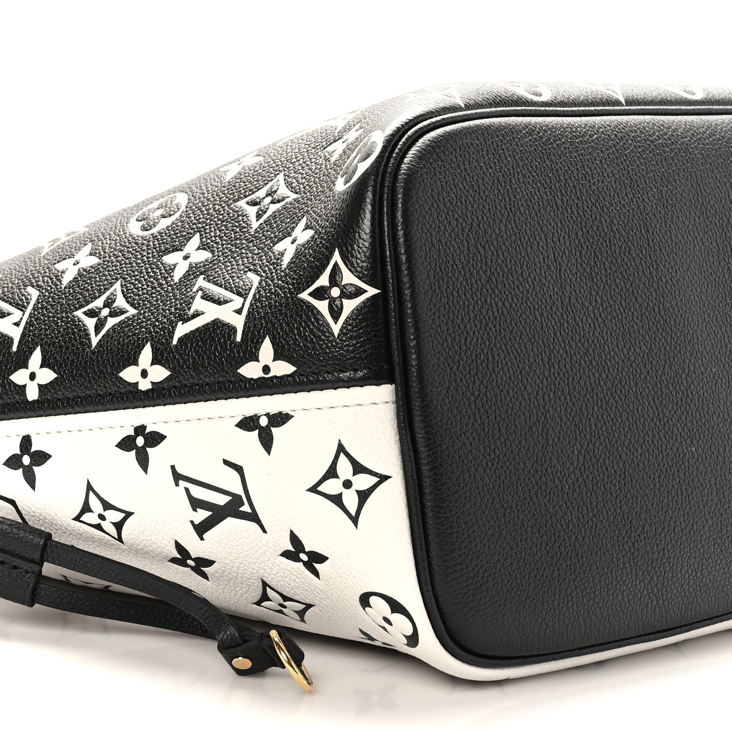 Louis Vuitton Empreinte Spring In The City Neverfull MM Black White Pink 8 of 9