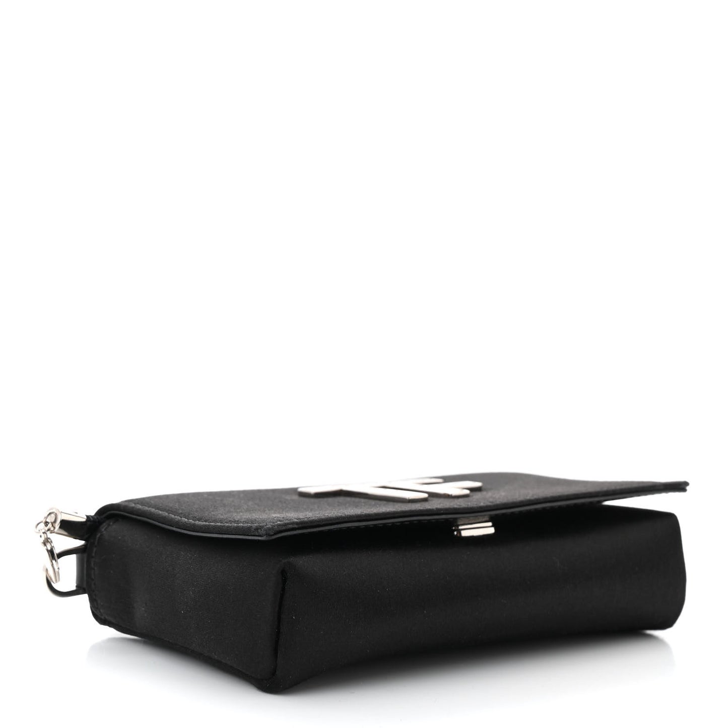Satin Crystal Mini Bag Bag Black