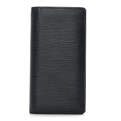 Louis Vuitton Epi Brazza Wallet Blue Marine 1 of 11