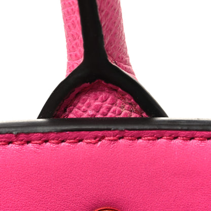 Salvatore Ferragamo Hammered Calfskin Small The Studio Box Bag Hot Pink 11 of 11