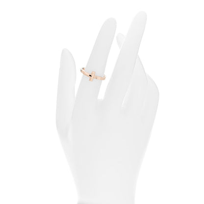 Tiffany 18K Rose Gold T T1 Ring 53 6.25 2 of 5