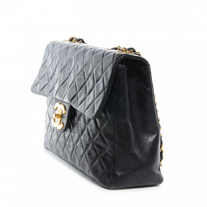 Chanel Lambskin XL Jumbo Flap Black 3 of 8